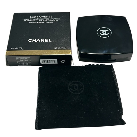CHANEL Les 4 Ombres Multi-Effect Quadra Eyeshadow 306 Splendeur Et Audace - Picture 3 of 5